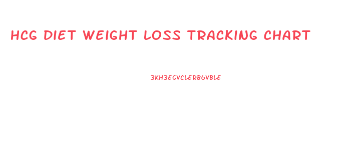 Hcg Diet Weight Loss Tracking Chart