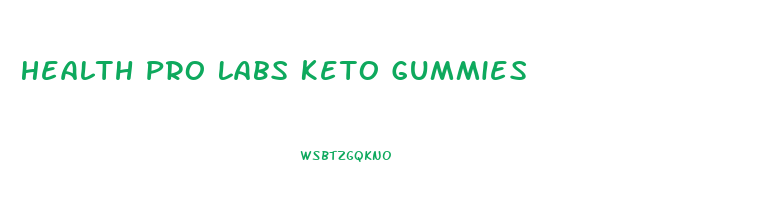 Health Pro Labs Keto Gummies