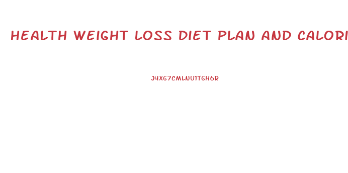 Health Weight Loss Diet Plan And Calorie Counter App