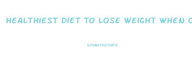 Healthiest Diet To Lose Weight When Obese
