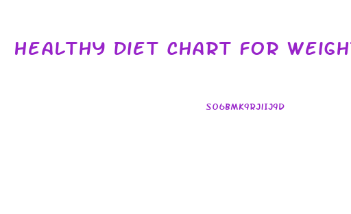 Healthy Diet Chart For Weight Loss For Male