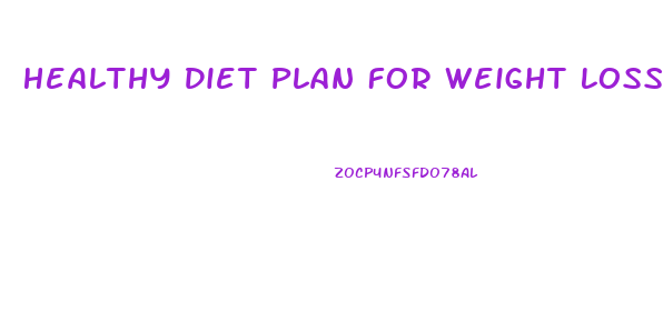 Healthy Diet Plan For Weight Loss Vegetarian