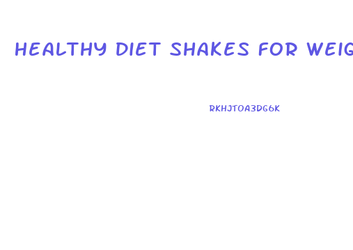 Healthy Diet Shakes For Weight Loss Genetix