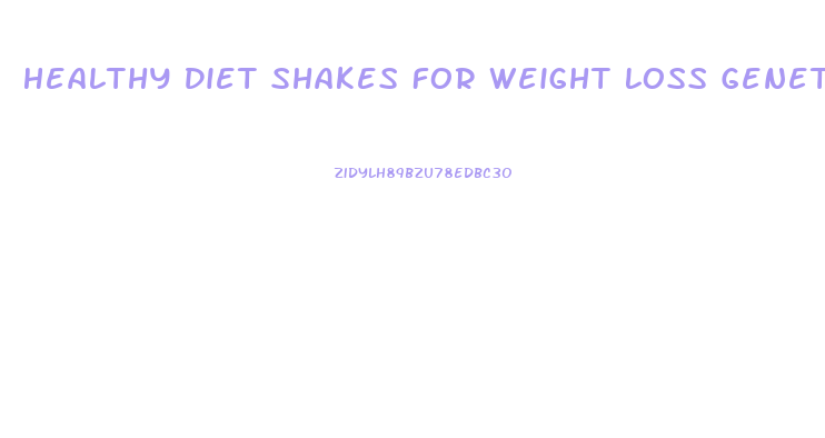 Healthy Diet Shakes For Weight Loss Genetix