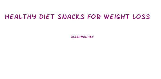 Healthy Diet Snacks For Weight Loss