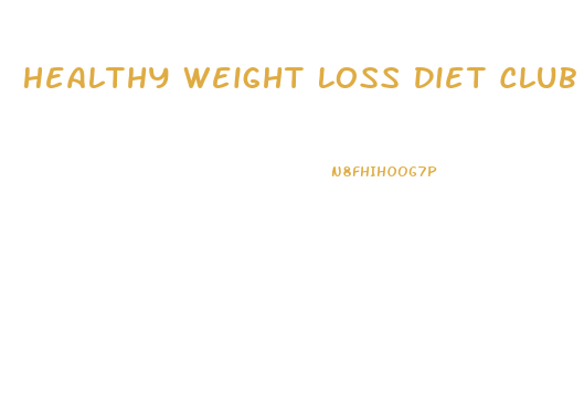 Healthy Weight Loss Diet Club Category Diets
