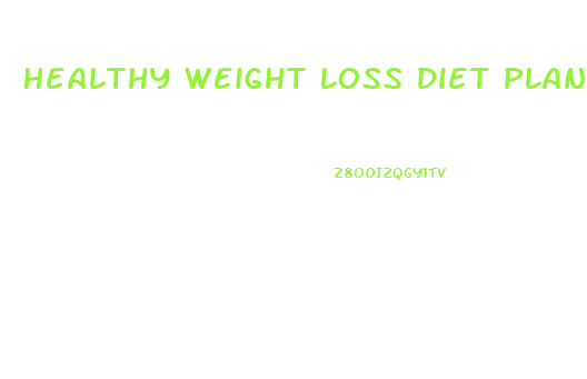 Healthy Weight Loss Diet Plan Australia