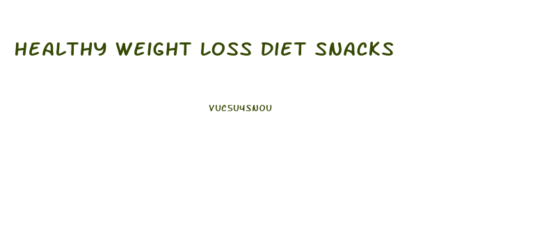 Healthy Weight Loss Diet Snacks