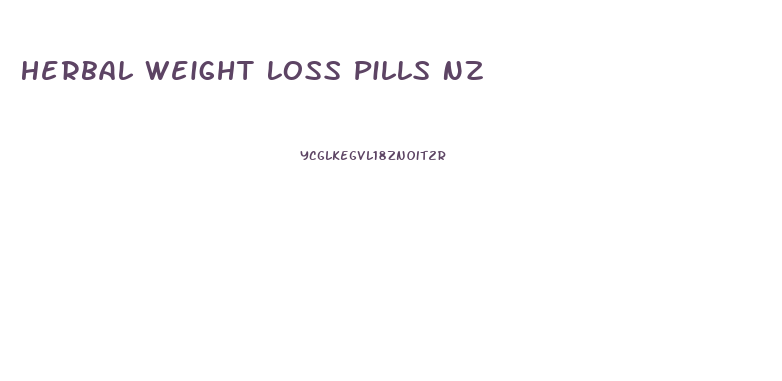 Herbal Weight Loss Pills Nz