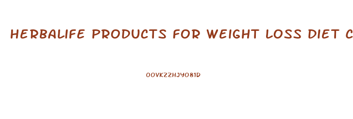 Herbalife Products For Weight Loss Diet Chart