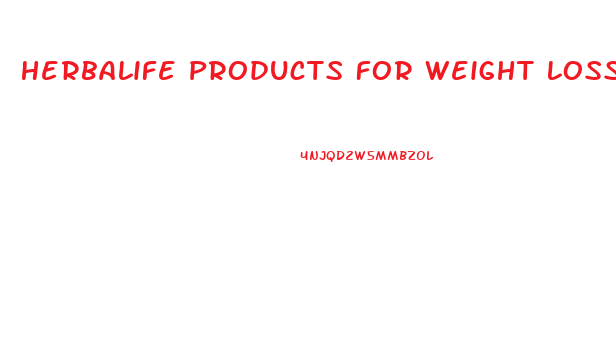 Herbalife Products For Weight Loss Diet Chart