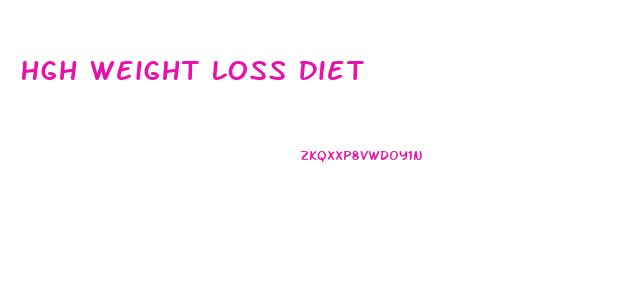 Hgh Weight Loss Diet