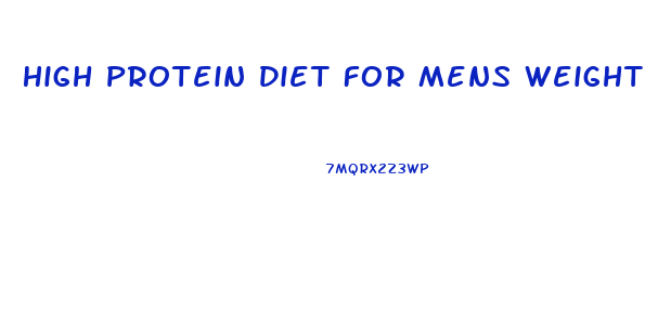 High Protein Diet For Mens Weight Loss