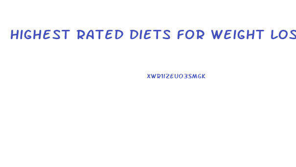 Highest Rated Diets For Weight Loss With Food