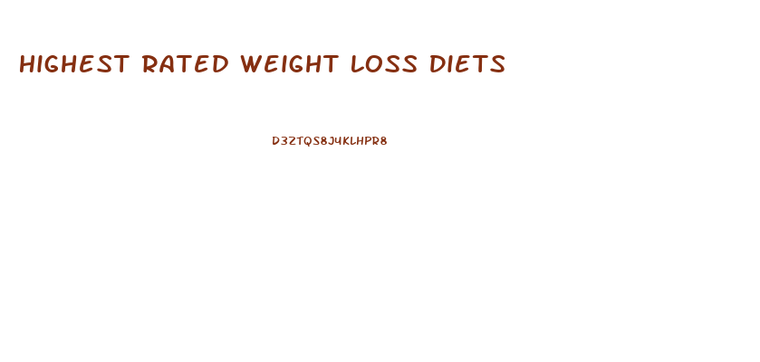 Highest Rated Weight Loss Diets