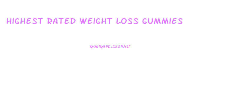 Highest Rated Weight Loss Gummies