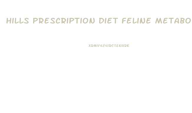 Hills Prescription Diet Feline Metabolic Weight Loss Maintenance 3kg