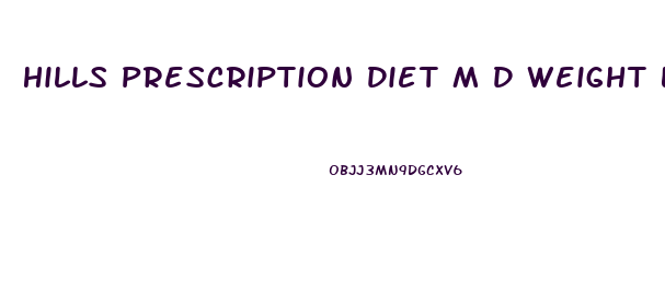 Hills Prescription Diet M D Weight Loss Low Carbohydrate Diabetes