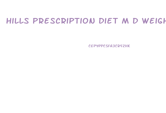 Hills Prescription Diet M D Weight Loss Low Carbohydrate Diabetic