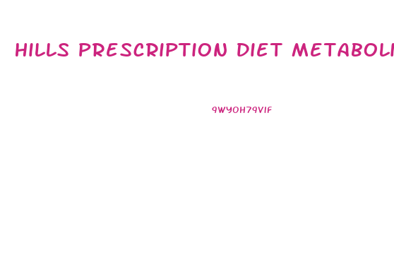 Hills Prescription Diet Metabolic Weight Loss And Maintenance