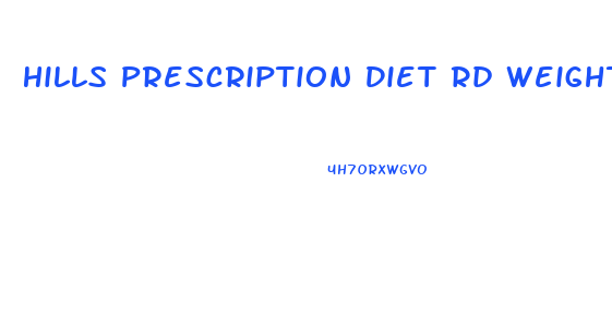 Hills Prescription Diet Rd Weight Loss