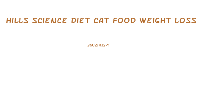 Hills Science Diet Cat Food Weight Loss