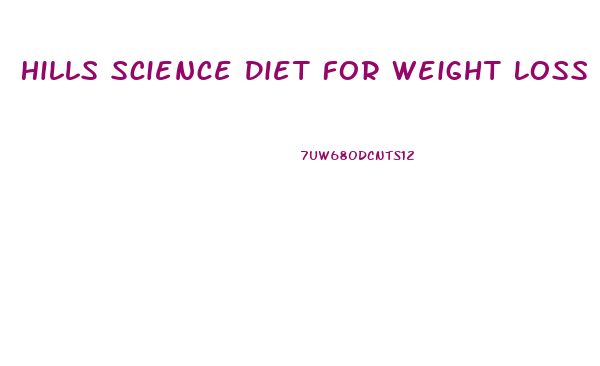 Hills Science Diet For Weight Loss