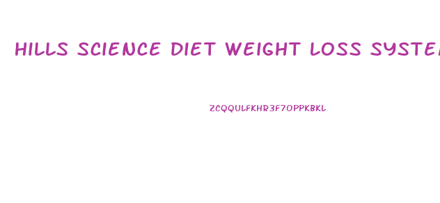 Hills Science Diet Weight Loss System