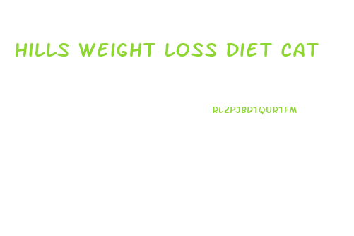 Hills Weight Loss Diet Cat