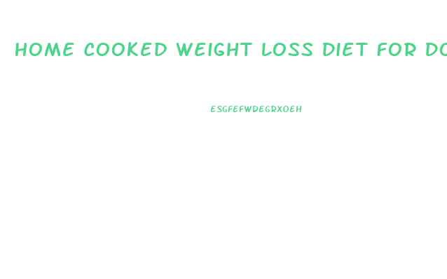 Home Cooked Weight Loss Diet For Dogs