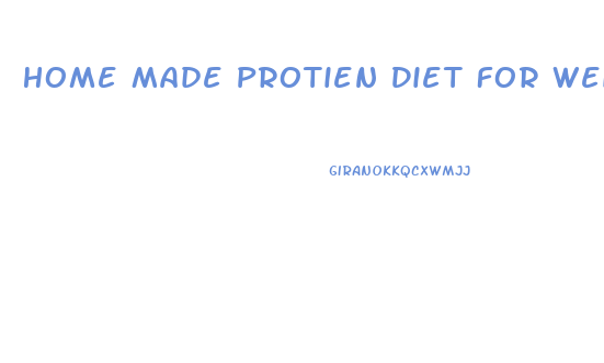 Home Made Protien Diet For Weight Loss