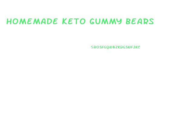 Homemade Keto Gummy Bears