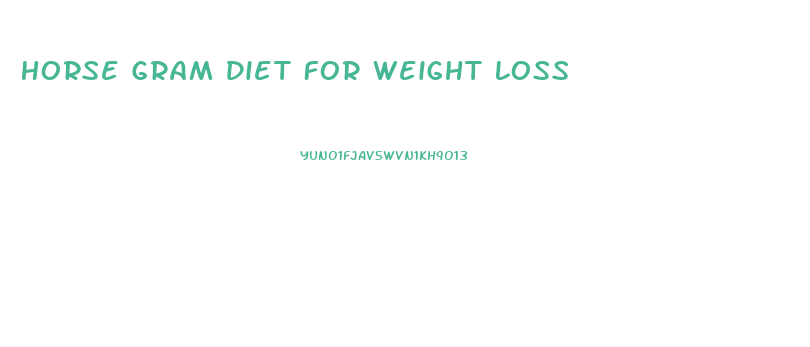 Horse Gram Diet For Weight Loss