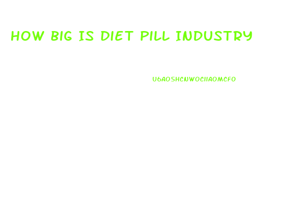 How Big Is Diet Pill Industry