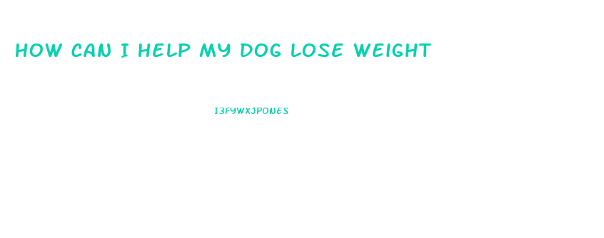 How Can I Help My Dog Lose Weight