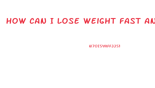 How Can I Lose Weight Fast And Keep It Off