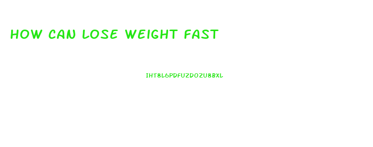 How Can Lose Weight Fast