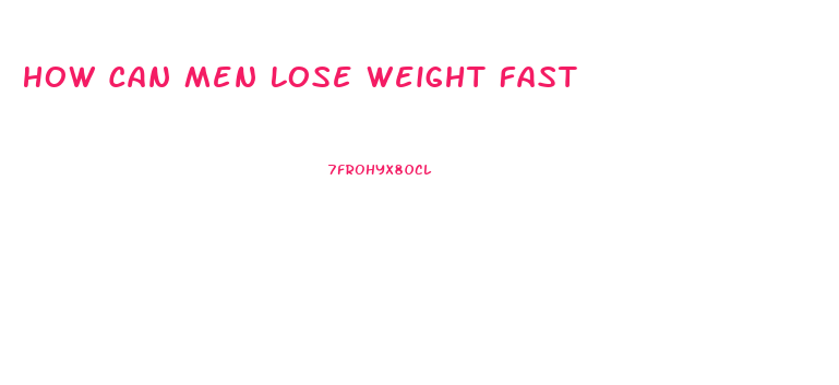 How Can Men Lose Weight Fast