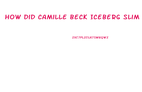 How Did Camille Beck Iceberg Slim Daughter Died