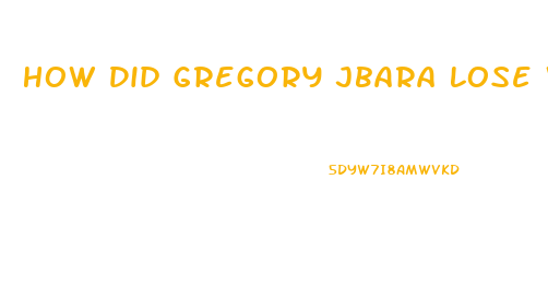 How Did Gregory Jbara Lose Weight