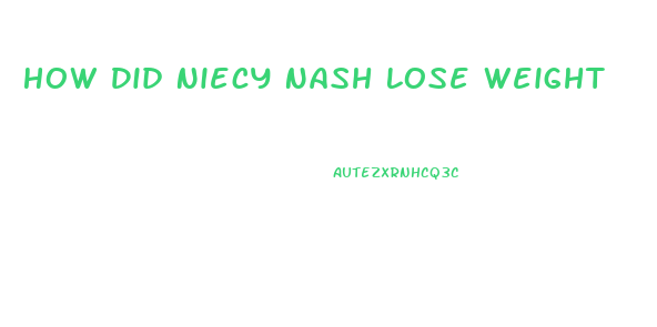 How Did Niecy Nash Lose Weight