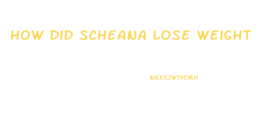 How Did Scheana Lose Weight