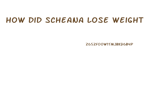 How Did Scheana Lose Weight