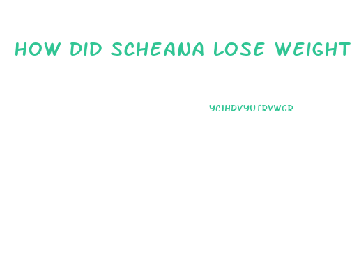 How Did Scheana Lose Weight