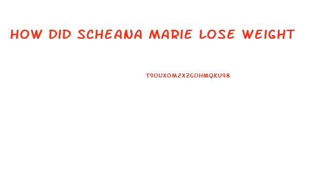 How Did Scheana Marie Lose Weight