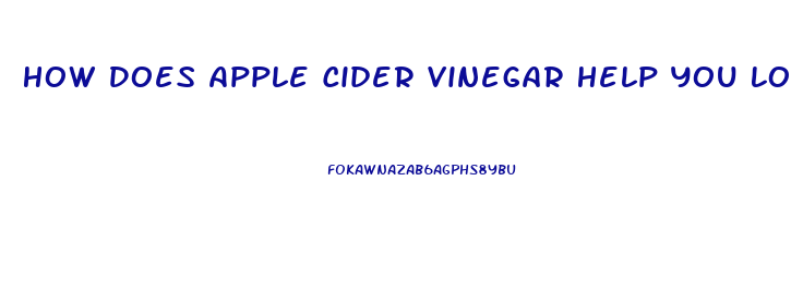 How Does Apple Cider Vinegar Help You Lose Weight