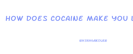 How Does Cocaine Make You Lose Weight