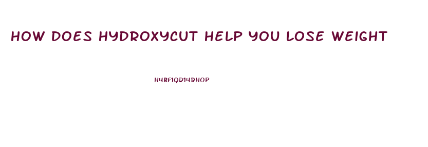 How Does Hydroxycut Help You Lose Weight