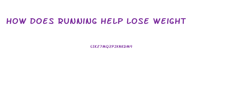 How Does Running Help Lose Weight