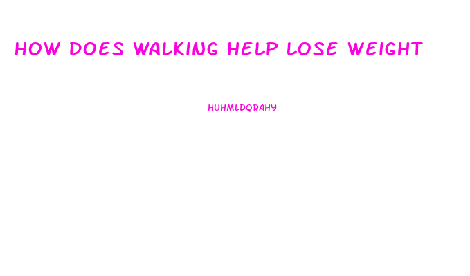 How Does Walking Help Lose Weight